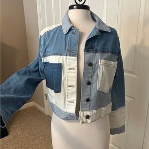 Wild Fable multi denim Jean Jacket